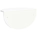 Raft de perete Pe perete Alb 38 x 19 x 19 cm Lemn compozit - WALTI WALTI