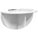 Raft de perete Pe perete Alb 38 x 19 x 19 cm Lemn compozit - WALTI WALTI