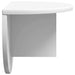 Raft de perete Pe perete Alb 38 x 19 x 19 cm Lemn compozit - WALTI WALTI