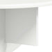 Raft de perete 2 pcs Alb 38 x 19 x 19 cm Lemn compozit - WALTI WALTI