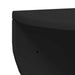 Raft de perete Pe perete Negru 38 x 19 x 19 cm Lemn compozit - WALTI WALTI