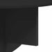 Raft de perete Pe perete Negru 38 x 19 x 19 cm Lemn compozit - WALTI WALTI