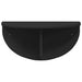 Raft de perete Pe perete Negru 38 x 19 x 19 cm Lemn compozit - WALTI WALTI
