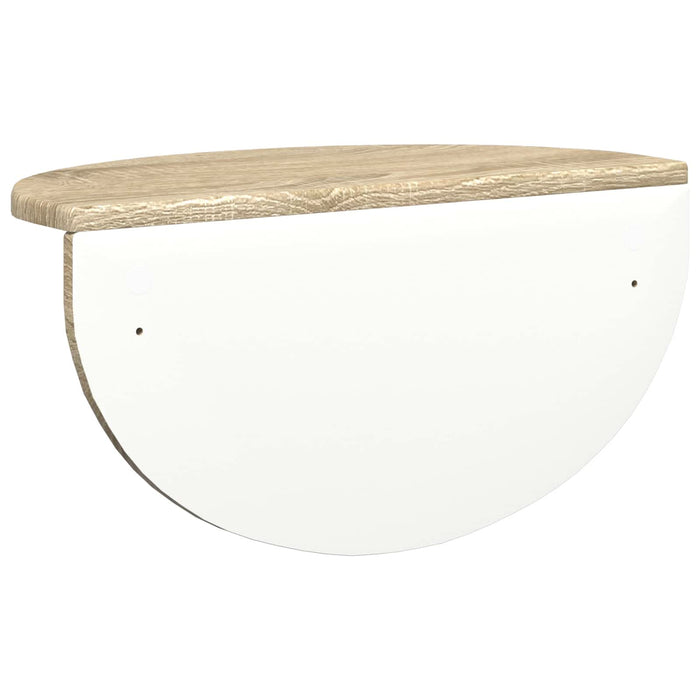 Raft de perete Stejar Sonoma 38 x 19 x 19 cm Lemn compozit - WALTI WALTI