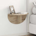 Raft de perete Pe perete 2 pcs Stejar Sonoma 38 x 19 x 19 cm - WALTI WALTI