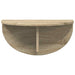 Raft de perete Pe perete 2 pcs Stejar Sonoma 38 x 19 x 19 cm - WALTI WALTI