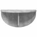 Raft de perete Gri din beton 38 x 19 x 19 cm Lemn compozit - WALTI WALTI