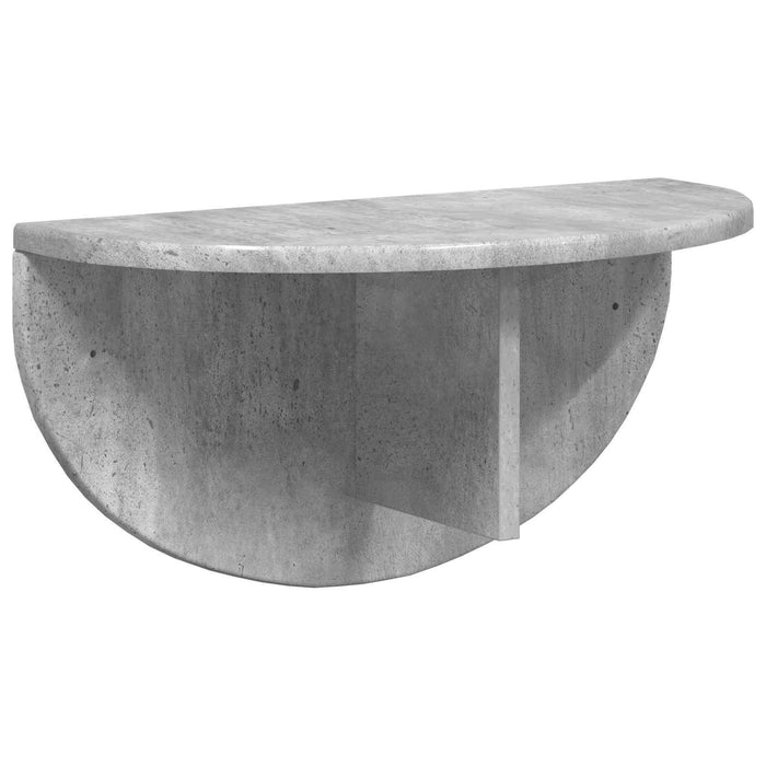 Raft de perete Pe perete 2 pcs Gri din beton 38 x 19 x 19 cm - WALTI WALTI