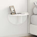 Raft de perete Alb lucios 38 x 19 x 19 cm Lemn compozit - WALTI WALTI
