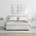 Raft de perete Alb lucios 38 x 19 x 19 cm Lemn compozit - WALTI WALTI