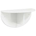 Raft de perete Alb lucios 38 x 19 x 19 cm Lemn compozit - WALTI WALTI