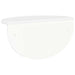 Raft de perete Alb lucios 38 x 19 x 19 cm Lemn compozit - WALTI WALTI