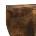Raft de perete Stejar fumuriu 38 x 19 x 19 cm Lemn compozit - WALTI WALTI
