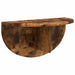 Raft de perete Stejar fumuriu 38 x 19 x 19 cm Lemn compozit - WALTI WALTI
