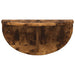 Raft de perete Stejar fumuriu 38 x 19 x 19 cm Lemn compozit - WALTI WALTI