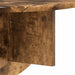 Raft de perete Pe perete 2 pcs Stejar fumuriu 38 x 19 x 19 cm - WALTI WALTI