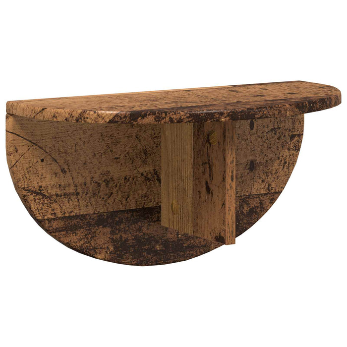 Raft de perete Lemn vechi 38 x 19 x 19 cm Lemn compozit - WALTI WALTI