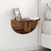 Raft de perete 2 pcs Lemn vechi 38 x 19 x 19 cm Lemn compozit - WALTI WALTI