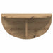 Raft de perete Stejar Artizanal 38 x 19 x 19 cm Lemn compozit - WALTI WALTI