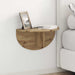 Raft de perete Pe perete 2 pcs Stejar Artizanal 38 x 19 x 19 cm - WALTI WALTI