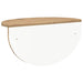 Raft de perete Pe perete 2 pcs Stejar Artizanal 38 x 19 x 19 cm - WALTI WALTI