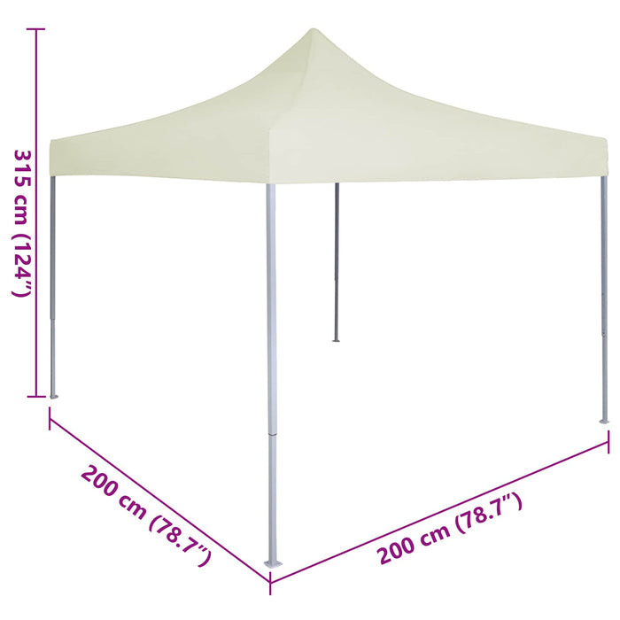 Cort pentru Petreceri Crem 200 x 200 x 315 cm Material Oxford - WALTI WALTI