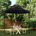 Cort pentru Petreceri Negru 200 x 200 x 306 cm Material Oxford - WALTI WALTI