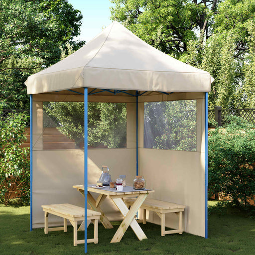 Cort pentru Petreceri Bej 200 x 200 x 306 cm Material Oxford - WALTI WALTI