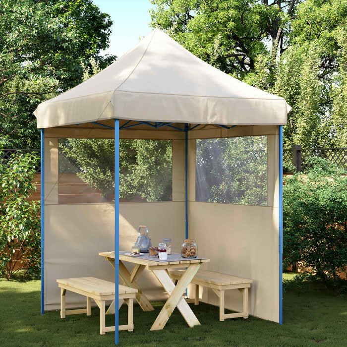 Cort pentru Petreceri Bej 200 x 200 x 306 cm Material Oxford - WALTI WALTI