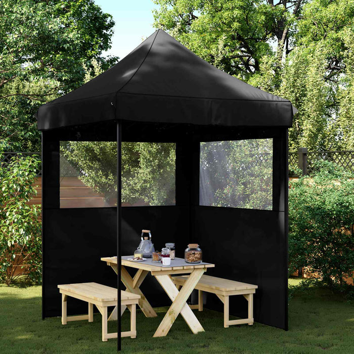 Cort pentru Petreceri Negru 200 x 200 x 306 cm Material Oxford - WALTI WALTI