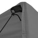 Cort pentru Petreceri Antracit 200 x 200 x 315 cm - WALTI WALTI