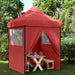 Cort pentru Petreceri Burgundy 200 x 200 x 306 cm - WALTI WALTI