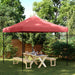 Cort pentru Petreceri Burgundy 292 x 292 x 315 cm - WALTI WALTI