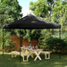Cort pentru Petreceri Negru 292 x 292 x 315 cm Material Oxford - WALTI WALTI