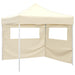 Cort pentru Petreceri Crem 291 x 291 x 315 cm Material Oxford - WALTI WALTI