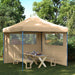 Cort pentru Petreceri Bej 292 x 292 x 315 cm Material Oxford - WALTI WALTI