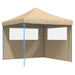 Cort pentru Petreceri Bej 292 x 292 x 315 cm Material Oxford - WALTI WALTI