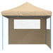 Cort pentru Petreceri Bej 292 x 292 x 315 cm Material Oxford - WALTI WALTI