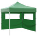 Cort pentru Petreceri Verde 292 x 292 x 315 cm Material Oxford - WALTI WALTI