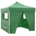 Cort pentru Petreceri Verde 291 x 291 x 315 cm Material Oxford - WALTI WALTI