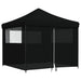 Cort pentru Petreceri Negru 292 x 292 x 315 cm Material Oxford - WALTI WALTI