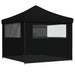 Cort pentru Petreceri Negru 292 x 292 x 315 cm Material Oxford - WALTI WALTI
