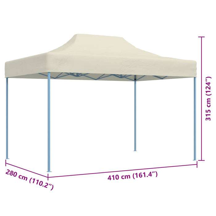 Cort pentru Petreceri Crem 280 x 410 x 315 cm Material Oxford - WALTI WALTI