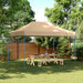 Cort pentru Petreceri Bej 279 x 410 x 315 cm Material Oxford - WALTI WALTI