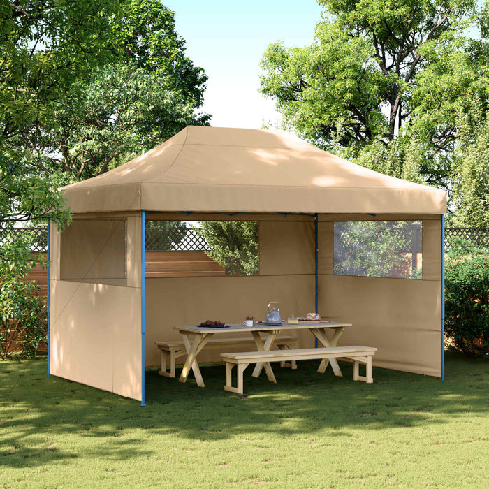 Cort pentru Petreceri Bej 279 x 410 x 315 cm Material Oxford - WALTI WALTI