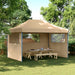 Cort pentru Petreceri Bej 279 x 410 x 315 cm Material Oxford - WALTI WALTI