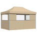 Cort pentru Petreceri Bej 279 x 410 x 315 cm Material Oxford - WALTI WALTI