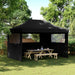 Cort pentru Petreceri Negru 279 x 410 x 315 cm Material Oxford - WALTI WALTI