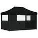 Cort pentru Petreceri Negru 279 x 410 x 315 cm Material Oxford - WALTI WALTI