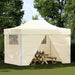 Cort pentru Petreceri Crem 280 x 410 x 315 cm Material Oxford - WALTI WALTI